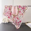 Novo Estilo Lenço Quadrado Estampado Estilo Chinês Seda Sintética, Xale, Lenço de Pescoço, Lenço de Pescoço de Alta Qualidade, Lenço Quadrado Pequeno, Lenço de Cabeça, Lenço de Seda, Lenço para Mulheres