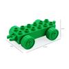 Bloques de Construcción para Autos, Partículas Grandes, Juguetes de Ensamblaje para Niños, Accesorios Educativos para Llantas, Ruedas Inferiores para Trenes, Compatibles con Feile