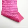 Tecido com padrão de grãos de milho elástico em toda a superfície, com relevo dourado, textura macia, efeito de caimento, tecido brilhante para vestidos de dança, tecido para vestuário feminino no atacado
