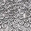 Pacote de Materiais para Acessórios de Joias, Pulseira, Colar, Contas com Alfabeto Inglês de Acrílico 4x7mm para Artesanato DIY