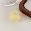 Presilha de cabelo de alta qualidade estilo coreano ins, presilha de garra pequena para franja, acessório de cabelo pequeno com fecho de nuvem e borboleta, presilha de tubarão, acessório de cabelo de luxo leve