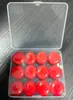 Suministro transfronterizo de tapones de silicona para los oídos a prueba de sonido para dormir impermeables descompresión de avión para dormir fábrica 2.5g12 tabletas