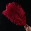 Direto da fábrica 35-40cm pena de avestruz performance de palco cor pena grande diy decoração de casamento flor avestruz