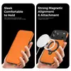 Funda magnética tipo armadura para Apple 18Promax con soporte giratorio, funda tipo libro de cuero para iPhone 17, anticaída 16