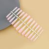 [Grande Promoção Especial] Unhas de Balé Extra-Longas com Gradiente Multicolorido Mais Vendidas Transfronteiriças Europeias e Americanas Unhas Postiças Manicure Produtos Acabados