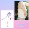 Adesivos de Tatuagem de Festival de Música Adesivos das Doze Constelações para Meninas com Boa Aparência, Fofos, à Prova d'Água e de Longa Duração Melhores Amigas e Casais