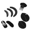 Almohadilla para el cabello de la cabeza Booster Raíz del cabello Cabello Craneal Superior Artefacto Esponjoso Clip Flequillo Horquilla Tocado Sin Costuras Grande