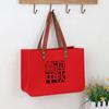 Bolsa de fieltro para el Festival del Medio Otoño, nueva bolsa de regalo de mano, bolsa de almacenamiento para pastel de luna, bolsa de compras de regalo, bolso de mano