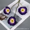 Flores Artificiais de Seda de Papoula Simulada de Três Cabeças Decoração de Casa Casamento Decoração de Hotel Arranjo de Flores Atacado Transfronteiriço