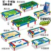 Mesa de Billar para Niños Mesa de Juego de Tamaño Interior para Niños Interacción Familiar Padre-Hijo Juguete de Billar Ocho en Uno