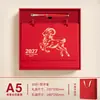 Calendário Personalizado Ano do Carneiro 2027 Livro de Agendamento Check-in de Eficiência Diário Caderno de Negócios Espesso Conjunto com Caixa de Presente