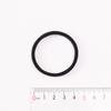 Liga para el cabello negra antideslizante de alta elasticidad toalla anillo para el cabello Amazon 5CM liga para el cabello sin costuras banda de goma accesorios para el cabello al por mayor