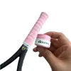 Muñequeras ZARSIA rosas, suaves y absorbentes para raquetas, mangos de caña de pescar y otras aplicaciones; Muñequeras antideslizantes y absorbentes de sudor