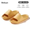 Pantuflas de Lujo para Mujer, Chanclas Antiolor Banana Boat para Baño Antideslizantes, Sandalias de Eva de Suela Delgada para Hombre