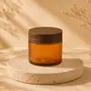 Envases de Plástico PET para Cosméticos Tarro para Exfoliante Corporal Con Tapa Abatible