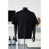 Camiseta de Manga Corta de Algodón Espacial Pesado de Verano Estilo Americano con Costuras de Capa de Aire para Hombre Marca de Moda Urbana Top Holgado de Alta Gama