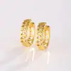Brincos Olho de Diabo Europeus e Americanos para Mulheres, Brincos Fashion e Simples Estilo Ins, Brincos Personalizados de Zircônia, Novo Cruzamento de Fronteiras