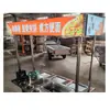 Carrito Móvil de Hotpot Picante para Snacks, Food Truck de Mercado Nocturno, Carrito Móvil de Desayuno, Oden, Fideos Fríos, Bebidas Frías, Guisos, Barbacoa