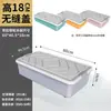 Caja de almacenamiento para debajo de la cama para uso doméstico, organizador de edredones extragrande, caja de almacenamiento para debajo de la cama con ruedas y tapa para guardar ropa