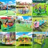 Popular Montaña Rusa Popular de Energía Humana al Aire Libre, Equipo de Diversión No Motorizado para Zonas Turísticas, Parques Infantiles y Parques