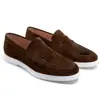 Novos sapatos slip-on leves para comércio exterior transfronteiriço, sapatos baixos casuais europeus e britânicos