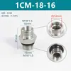 Adaptador hidráulico acero 45# Yonghua cono de 24 grados férula sello ED fitting para manguera 1CB 1CM 1DB 1DM