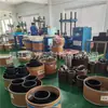 Fabricante de tubo placa varilla moldeada de PTFE de tamaño grande eje mecánico de PTFE manguito
