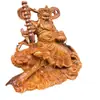 Estatuas Lei Zaomu Tallado Zhao Gongming Como un Rayo Zaomu Zhao Xuantan Tianjun Como Adornos de Coche