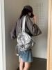 Nova Mochila de Nylon para Mulheres, Fivela de Nicho de Alta Qualidade, Mochila de Dia a Dia com Aba para Escola, Mochila Pequena Casual para Estudantes Universitários