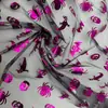 Tela Estampada en Oro Personalizada para Halloween, Tela Estampada en Oro para el Festival de Fantasmas, Tela para Falda Tutú y Tocados de Maquillaje Escénico Europeos y Americanos de Navidad
