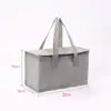 Bolsa de Camping e Piquenique Pronta para Uso Transfronteiriça, Bolsa Térmica Portátil para Piquenique ao Ar Livre, Tecido Não Tecido, Espessada com Filme de Alumínio, Conservação de Frescor Refrigerada