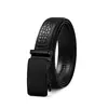 Cinturón de Cuero Personalizado para Hombre de Cuero Genuino Hebilla Automática Cinturón de Cintura de Piel de Vaca Logo Impreso a Color Regalo de Negocios Hebilla de Trinquete Cinturón de Cuero de Primera Capa para Hombre