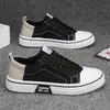 Nuevos zapatos de verano para hombre, transpirables y versátiles, zapatillas deportivas para skateboard, zapatos casuales de lona de moda, suela suave