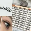 Pestañas Postizas Transfronterizas con Gran Volumen, Diseño de Margaritas Pequeñas, Estilo Manga Dulce y Fresco, Fáciles de Crear Maquillaje de Ojos Versátil, Pestañas Postizas sin Pegamento