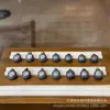 Prata Antiga (Prata Sanqi) Sino de Besta de Ano Novo Brinquedo Decoração Versátil Pulseira DIY Contas Espaçadoras Fio para Tecelagem Pingente Acessórios Criativos