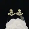 Pendientes de alta calidad para todo tipo de atuendos, pendientes de moda para hombres y mujeres, letras de pedrería, todo a juego, pasador de plata s925, accesorios de aleación