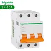 Interruptor automático Schneider serie E9 interruptor automático miniatura pequeño doméstico abierto al aire con protección contra fugas protección contra sobretensión y subtensión