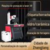 Máquina de Marcação a Laser UV Laser para Borracha, Ferragens, Placas de Metal Gravação a Laser Máquina de Limpeza Zhanjiang Fabricante de Máquinas de Marcação a Laser