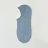 Calcetines de Verano Cortos para Mujer con Silicona Antideslizante en el Talón que no se Caen, Transpirables, de Color Sólido, Boca Ligera, Calcetines Invisible Absorbentes de Sudor para Mujer