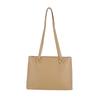 Miniscuit Soft Face Casual 2025 Primavera Nova Moda Costura Cor Sólida Grande Capacidade Elegante Bolsa Tote de Ombro