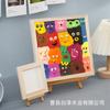 Marco de Fotos de Arcilla de Punto Marco de Fotos de Arcilla Barro de Color Estéreo DIY para Niños Marco de Madera Suministros de Arte Recomendados por Xiaohongshu
