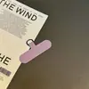Cordón para Teléfono Móvil Clip de Junta Hebilla en Forma de D Tela de Curado Tarjeta Fija Hebilla de Pegatina de Tarjeta Anillo Colgante de Metal Colgante