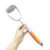 Machacador de Papas para Cocina Casera, Triturador de Camote, Herramienta para Comida de Bebé, Machacador Manual Multifuncional