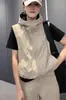 Chaleco Chaqueta Transpirable sin Mangas con Capucha Chaqueta para Mujer Primavera y Verano 2025 Nueva Ropa de Protección Solar Versátil Casual Top Cárdigan