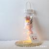 Saco de Presente de Rosa para o Dia dos Namorados Flor de Sabão Eterna Buquê de Barraca de Rua Atacado Gipsofila Flores Secas Presente para o Dia dos Professores