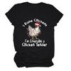 Crío Gallinas Soy Literalmente a la Moda Camiseta de Manga Corta Estación Independiente de Ebay