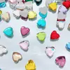 6*6mm Coração de Pêssego Coração Diamante Parte de Trás Plana Diamante de Formato Especial Joias para Nail Art Novos Acessórios para Unhas DIY Nail Art Diamante Atacado
