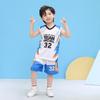 Traje de baloncesto para niños, traje fino de entrenamiento de competición para niños, camiseta de verano para niñas, traje de baloncesto