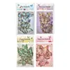 Borboleta Mistério Pet Tridimensional Hot Stamping Manual de Adesivos Retro Colagem para Caderno Capa de Celular Material para iPad Adesivo Pequeno