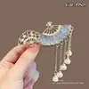 Pinza para el pelo Pipa Única y Hermosa para Mujer, Pinza para Flequillo Lateral, Pinza para Mechones Sueltos de la Frente, Pinza de Pico de Pato Sin Costuras, Accesorios para el Cabello Pasador Accesorios para el Cabello